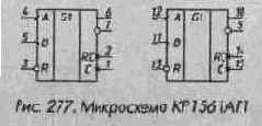 Ждущие мультивибраторы