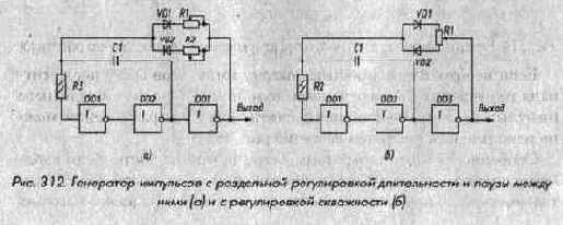 Формирователи и генераторы импульсов